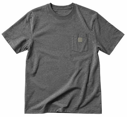 Herren-T-Shirt aus schwerer Baumwolle mit Brusttasche – Lockere Passform für Alltag und Freizeit