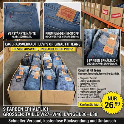Jeans im Ausverkauf – nur begrenzte Stückzahl!