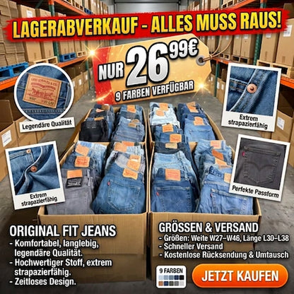 Jeans im Ausverkauf – nur begrenzte Stückzahl!